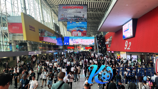 广交会现场东谈主流涌动/第一财经记者摄