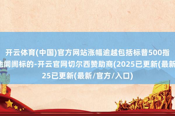 开云体育(中国)官方网站涨幅逾越包括标普500指数在内的其他阛阓标的-开云官网切尔西赞助商(2025已更新(最新/官方/入口)